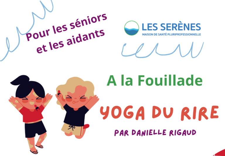 affiche yoga du rire